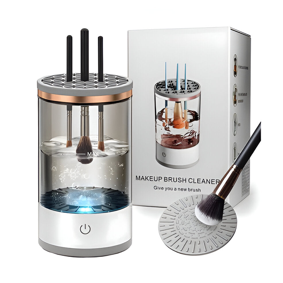 3-in-1 Electric Cosmetic Brush Cleaner Machine — Fast, Gentle Cleaning for All Makeup Brushes