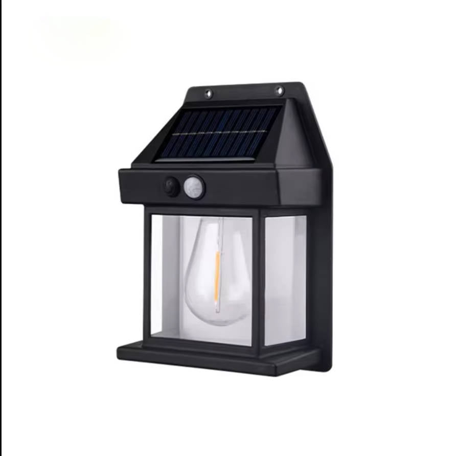 2-Pack Outdoor Solar Wall Lamps