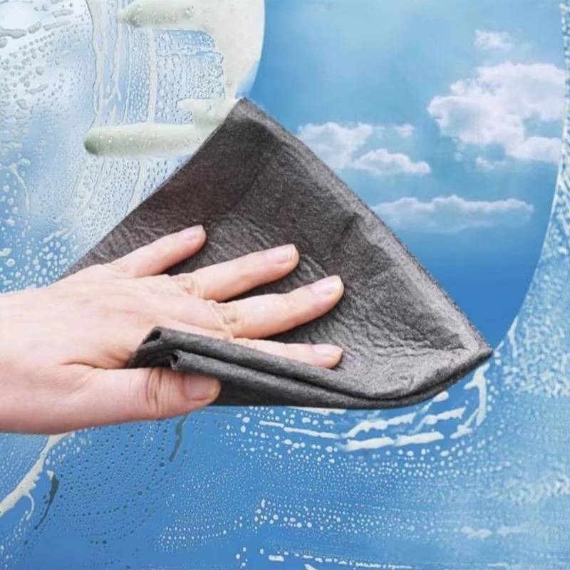 10-Piece Versatile Microfiber Cloth Set for Windows, Car, and Kitchen - Streak-Free and Ultra-Absorbent