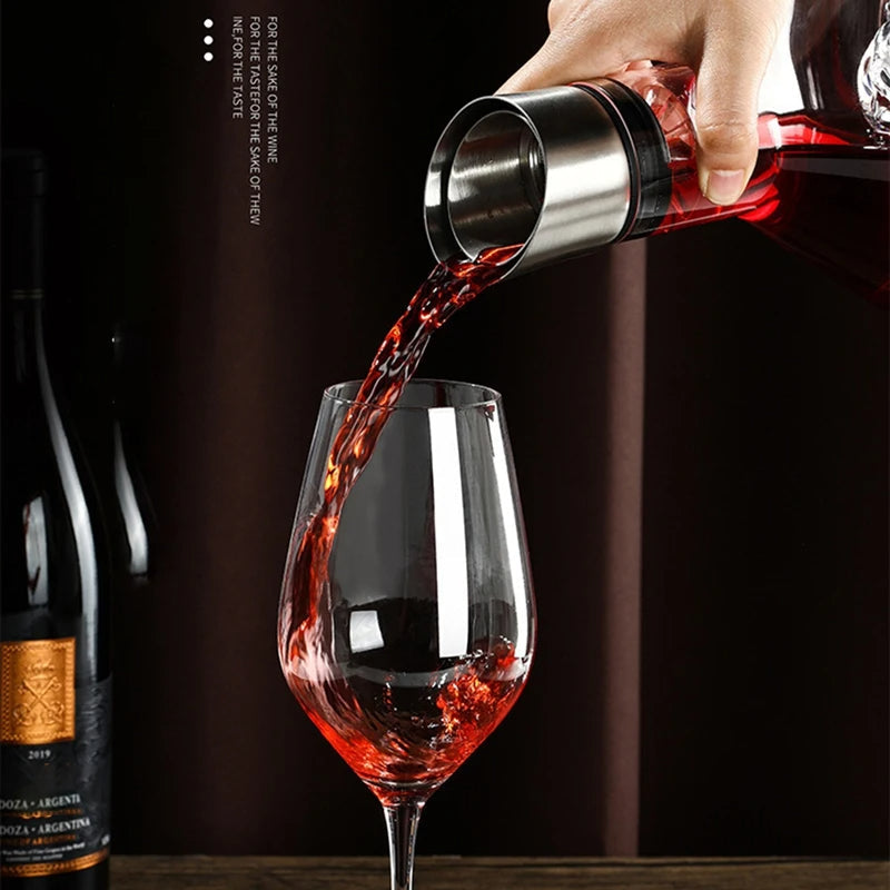 1500ml Wine Decanter with Aerator – Elevate Flavor and Aroma