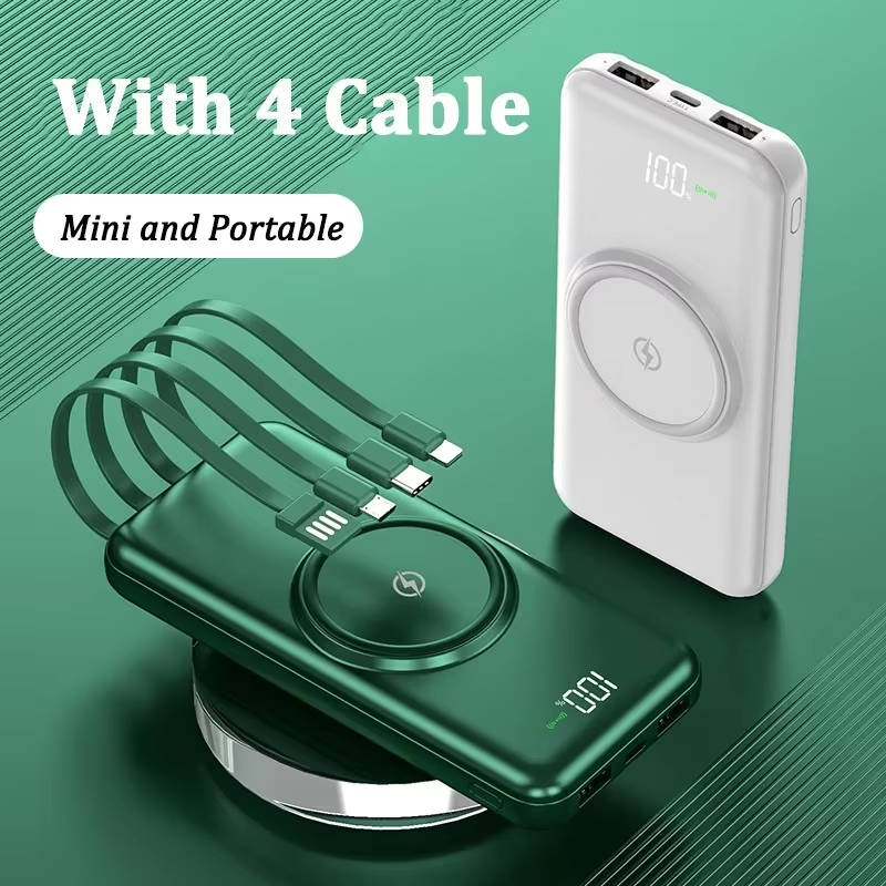 20000mAh Portable Power Bank – High-Capacity USB Charger for All-Day Power