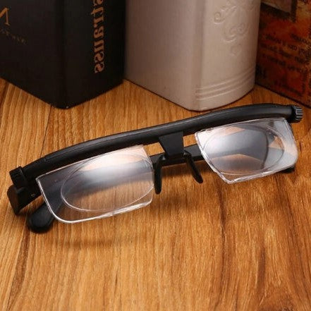 Adjustable Focus Glasses for Clear Near and Far Vision