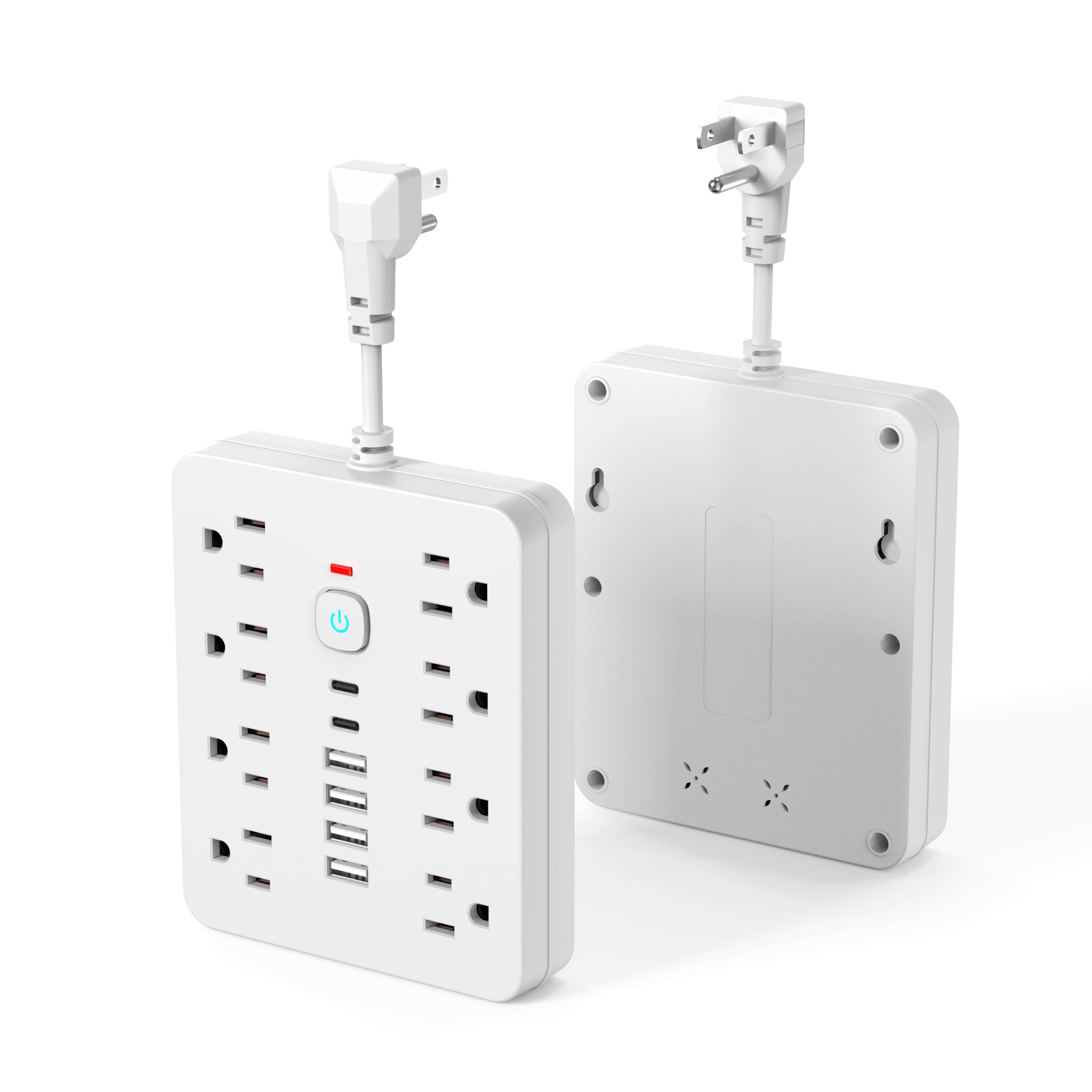 14-in-1 Power Strip with Surge Protection – The Ultimate Multi-Outlet Hub for Every Device