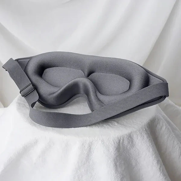 Memory Foam 3D Sleep Mask – Contoured Comfort for Total Darkness