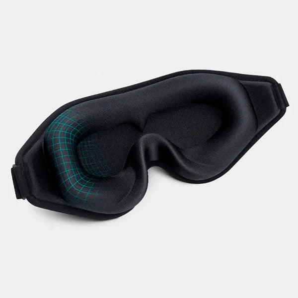 Memory Foam 3D Sleep Mask – Contoured Comfort for Total Darkness