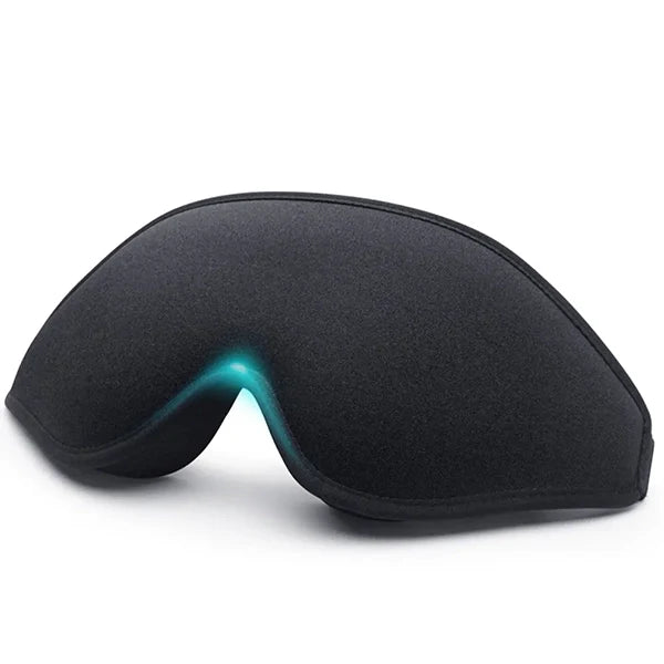 Memory Foam 3D Sleep Mask – Contoured Comfort for Total Darkness