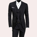 Men's 3-Piece Suit - Classic Tailored Set with Vest