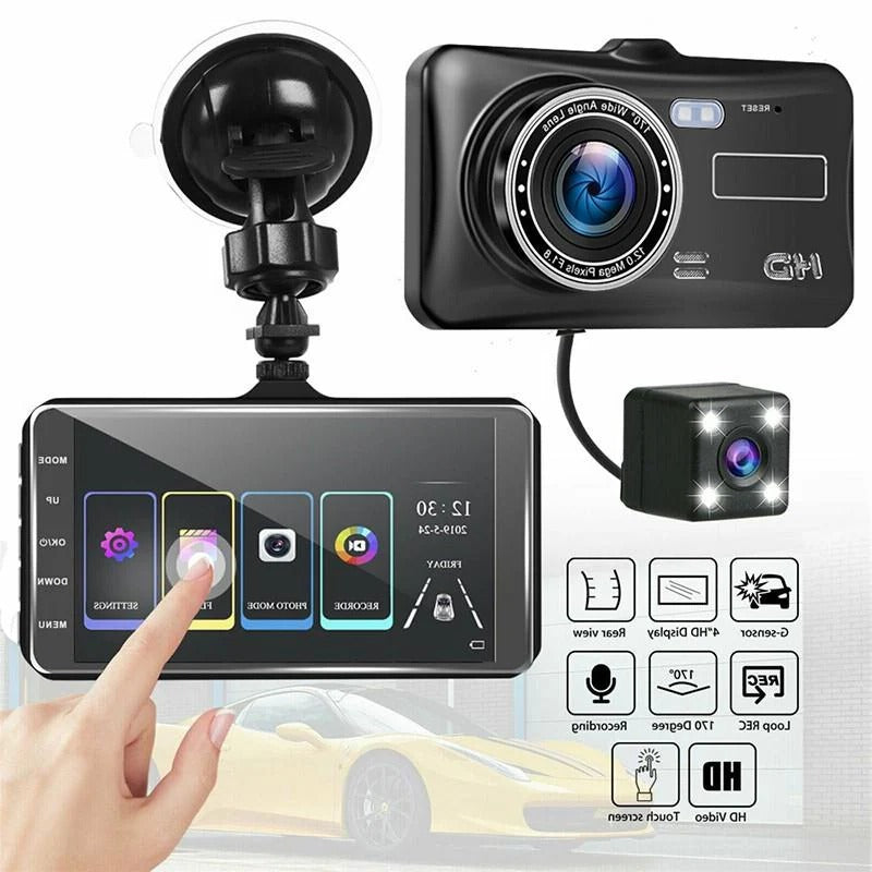 1080P Full HD Dash Cam – Crisp, Clear Video for Safer Drives