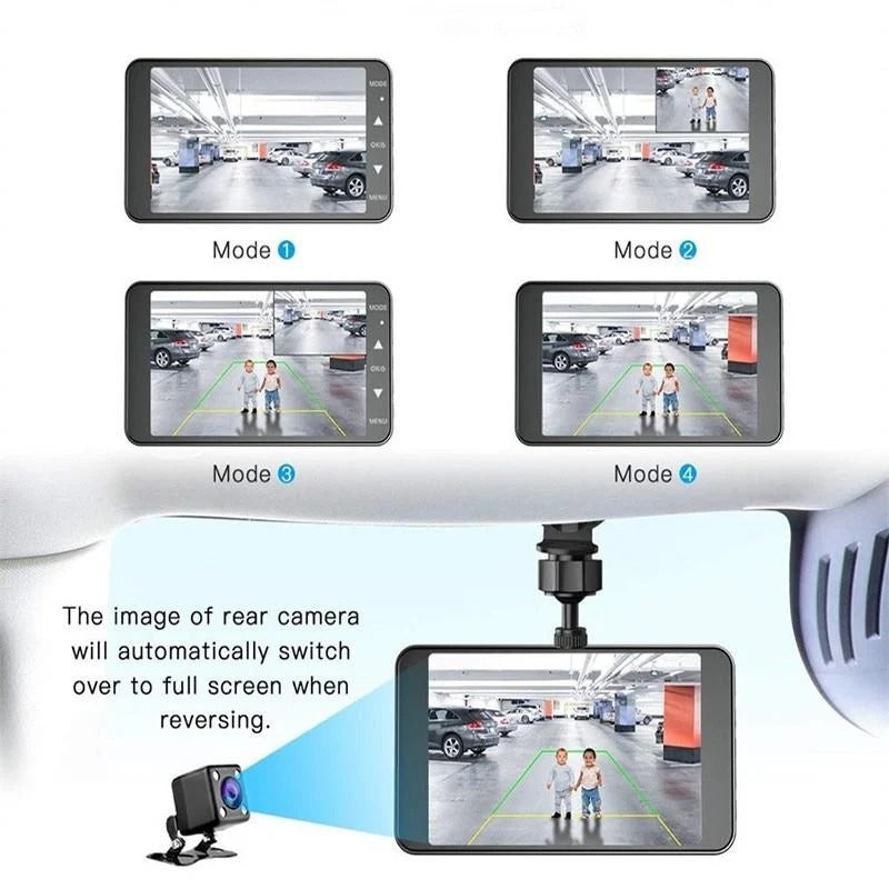 1080P Full HD Dash Cam – Crisp, Clear Video for Safer Drives