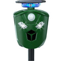 Solar-Powered 360° Ultrasonic Animal Deterrent for Yard & Garden