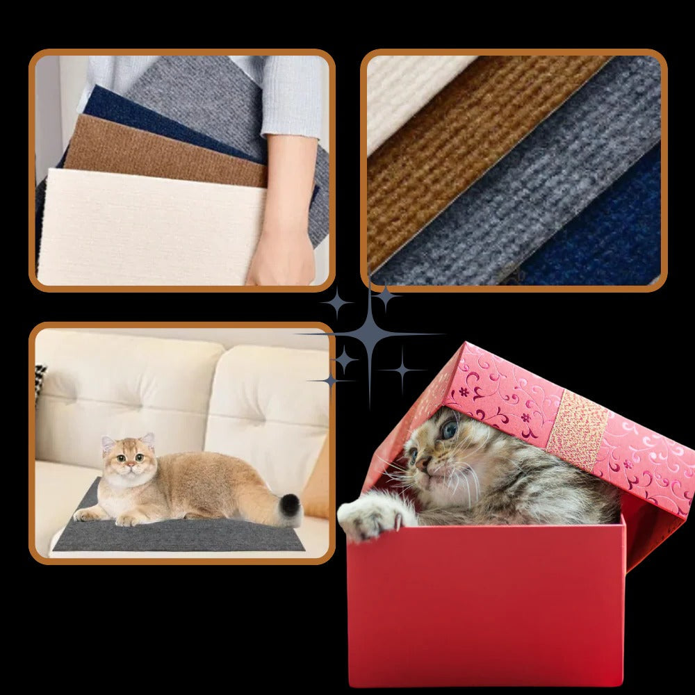 Self-Adhesive Wall-Mounted Cat Scratcher Pad