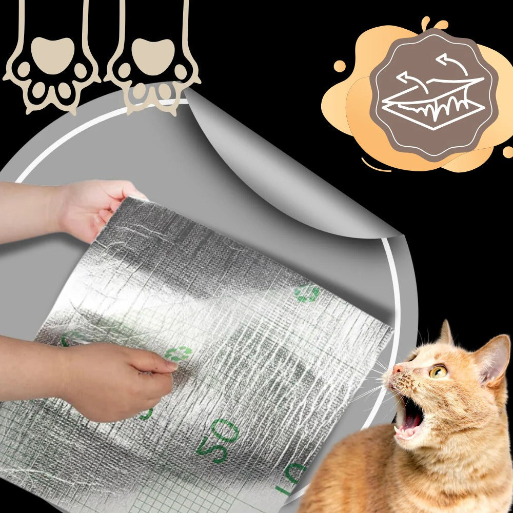 Self-Adhesive Wall-Mounted Cat Scratcher Pad