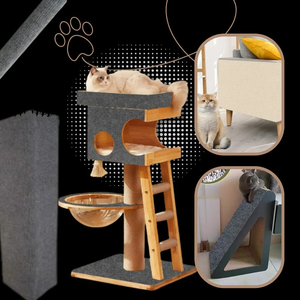 Self-Adhesive Wall-Mounted Cat Scratcher Pad