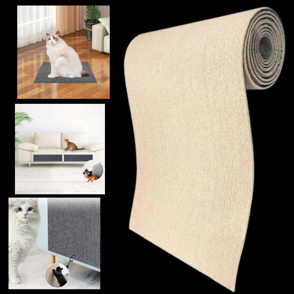 Self-Adhesive Wall-Mounted Cat Scratcher Pad