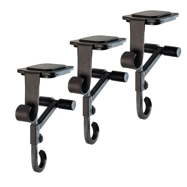 Adjustable Fireplace Stocking and Garland Hanger Set – Secure, Easy-Install Holiday Decor Display