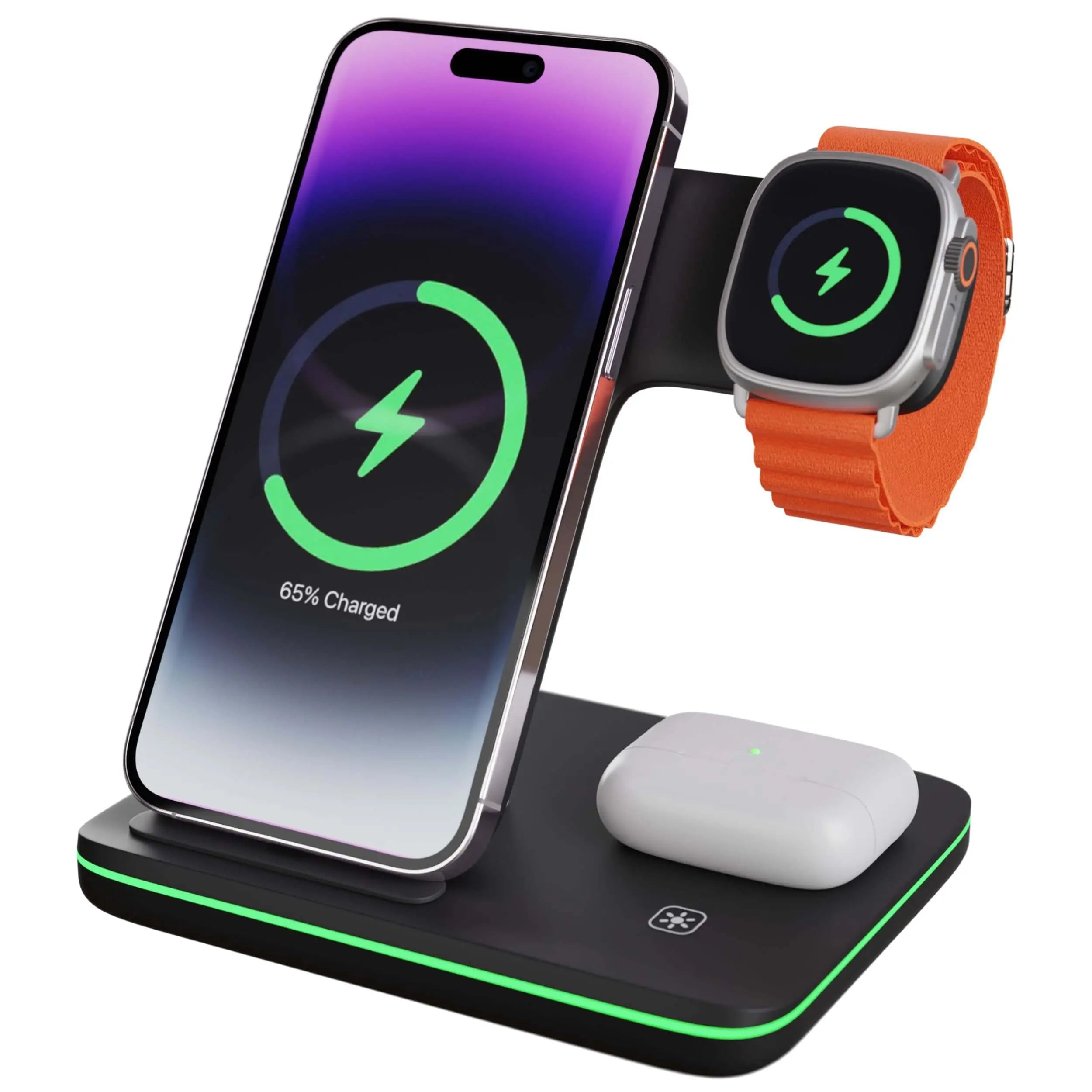 All-in-One Apple Charger Dock - 3-in-1 Charging Station