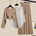 Three-Piece Comfortable Chic Dress Set for Effortless Style