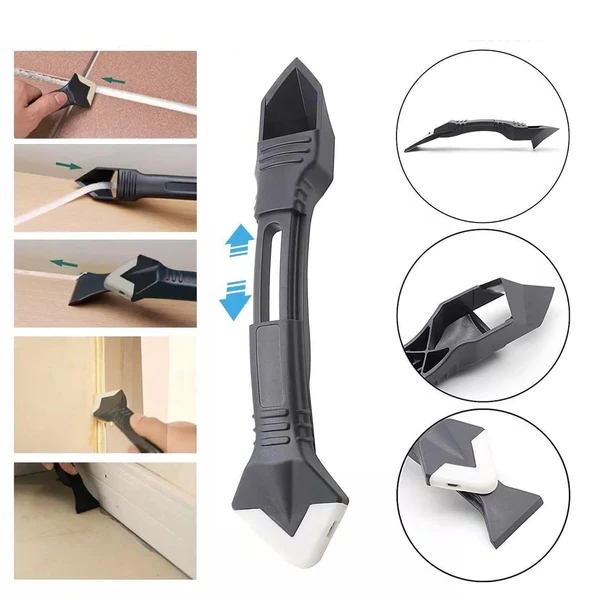3-in-1 Caulk Remover — The #1 Silicone Caulking Tool for Fast, Easy Removals