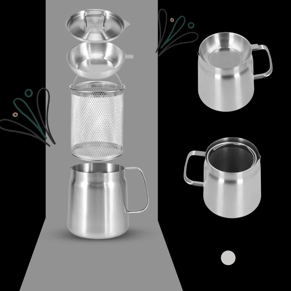 2-in-1 Deep Frying Pot with Dual Functionality