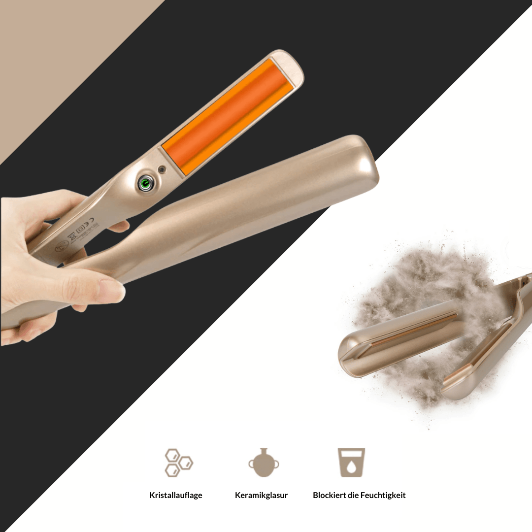 2-in-1 Hairstyler for Quick, Effortless, Salon-Quality Styles