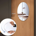 Self-Adhesive Oval Mirror - Easy Peel-and-Stick Wall Decor