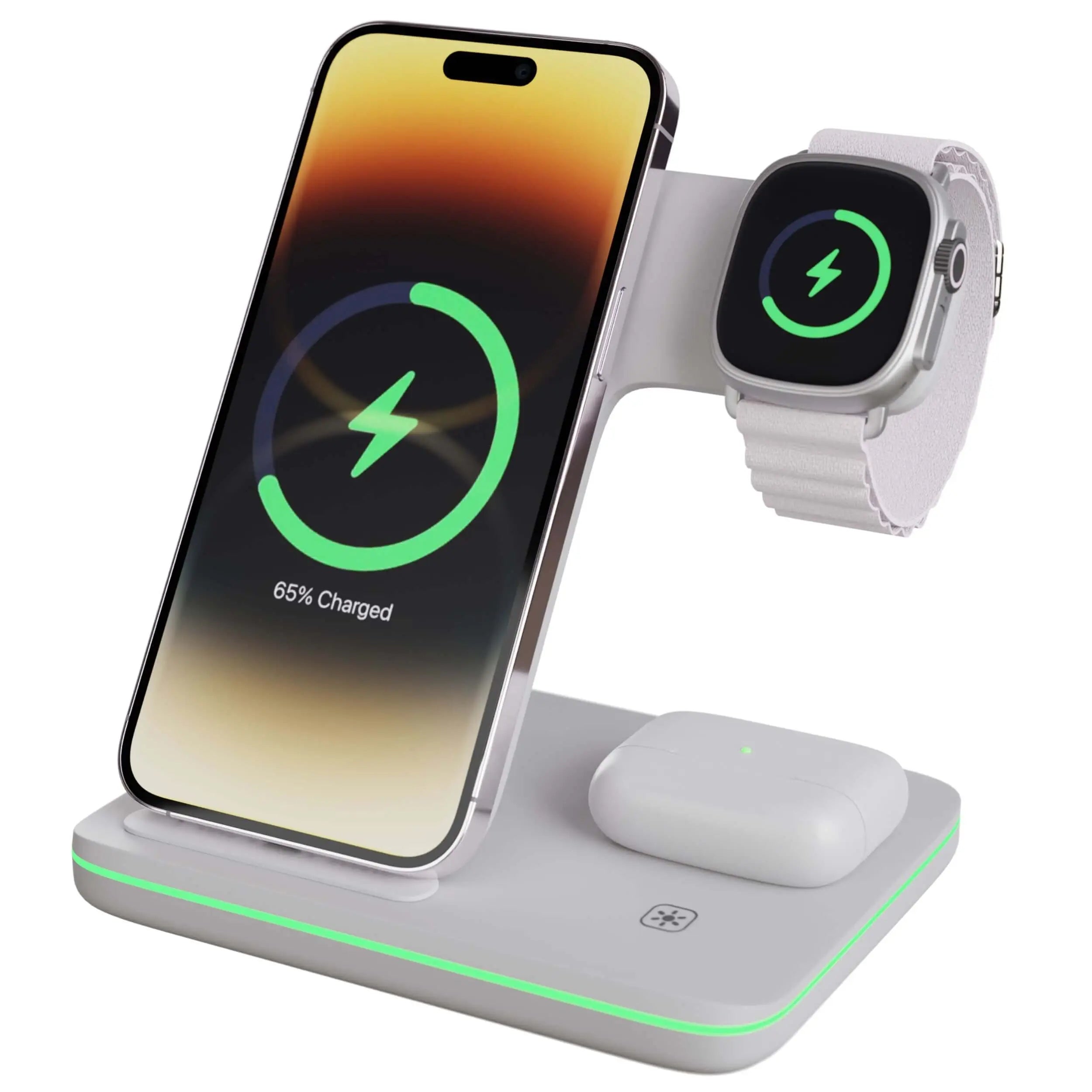 All-in-One Apple Charger Dock - 3-in-1 Charging Station