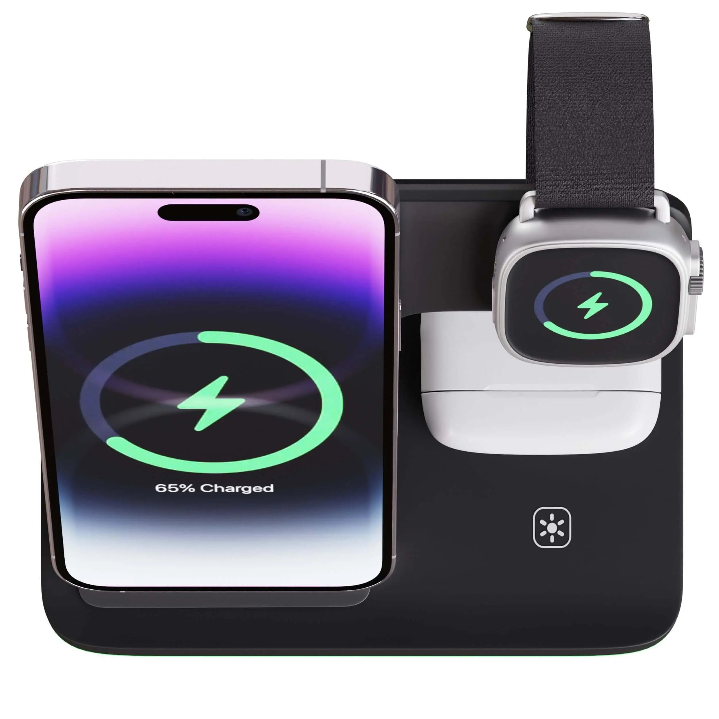 All-in-One Apple Charger Dock - 3-in-1 Charging Station