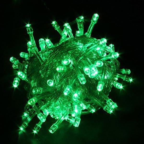 17-Meter 100-LED Solar-Powered Fairy Lights - Eco-Friendly Outdoor String Lights