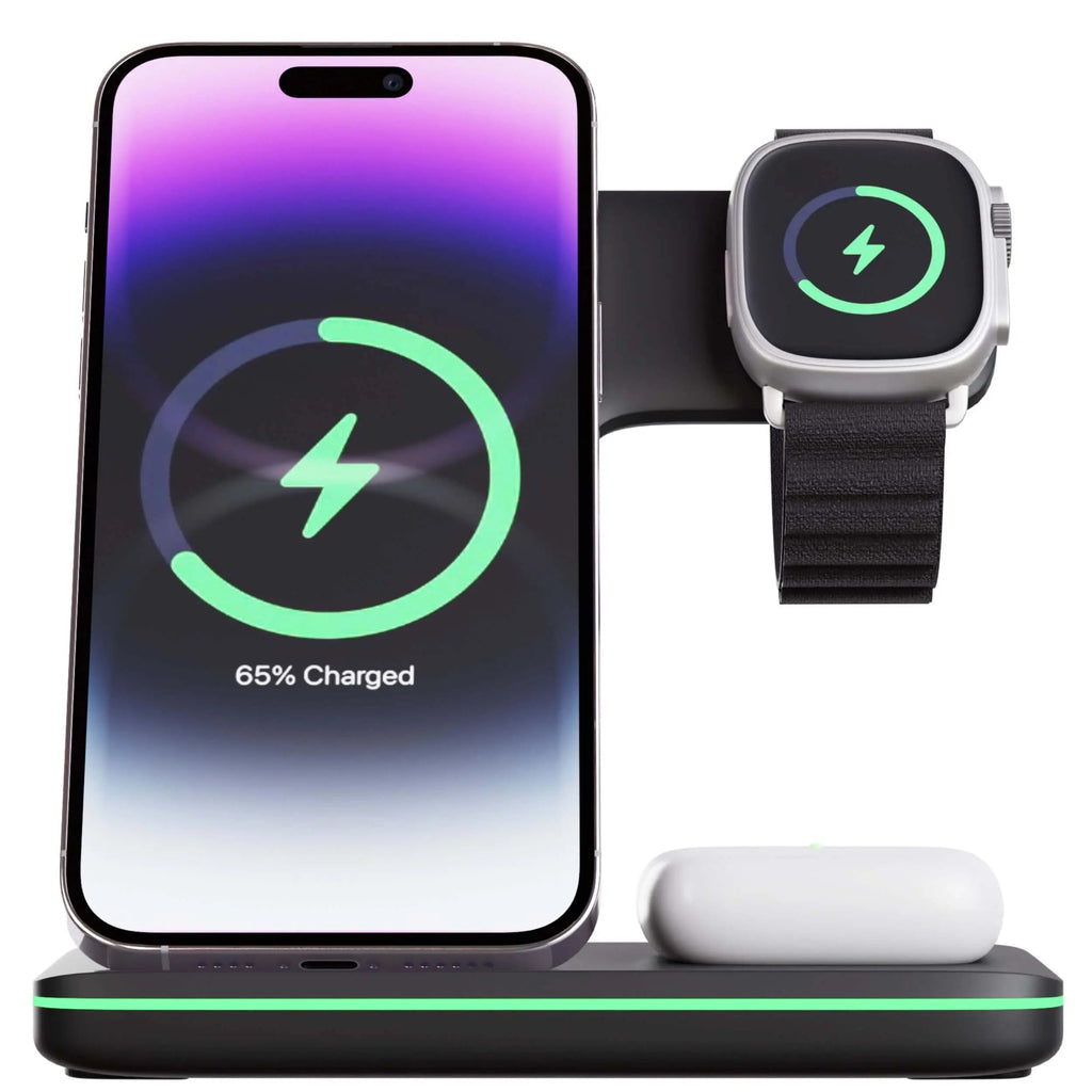 All-in-One Apple Charger Dock - 3-in-1 Charging Station