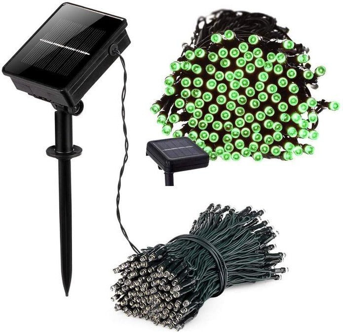 17-Meter 100-LED Solar-Powered Fairy Lights - Eco-Friendly Outdoor String Lights