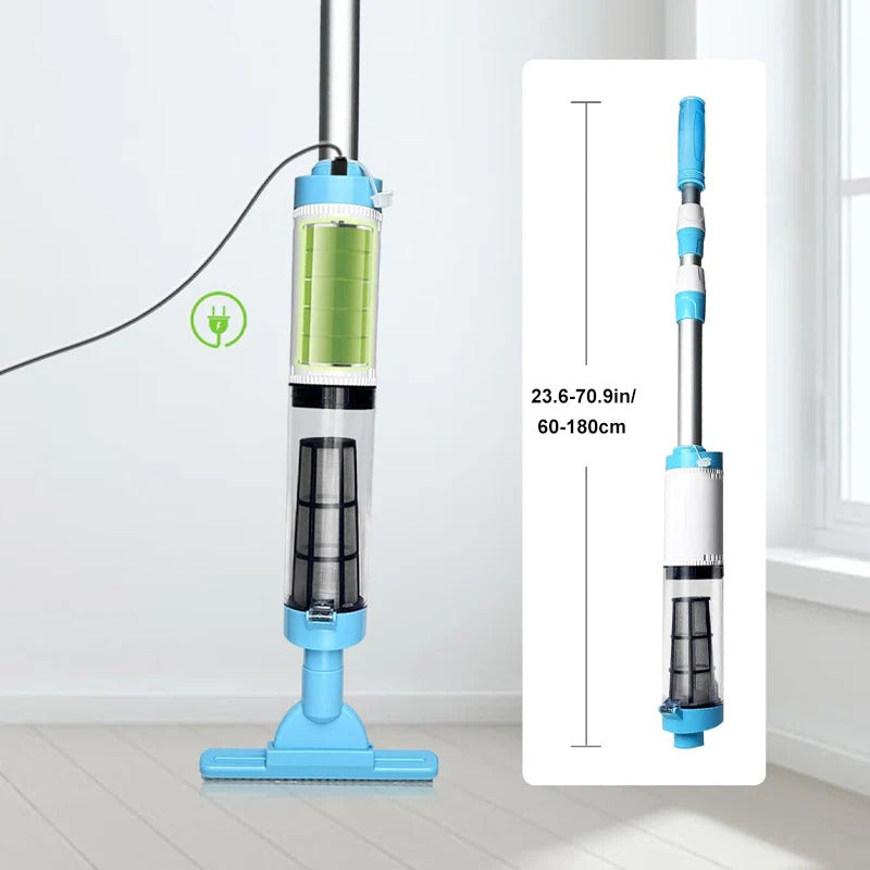 3-in-1 Cordless Pool Vacuum Cleaner - Rechargeable & Portable Cleaning Power