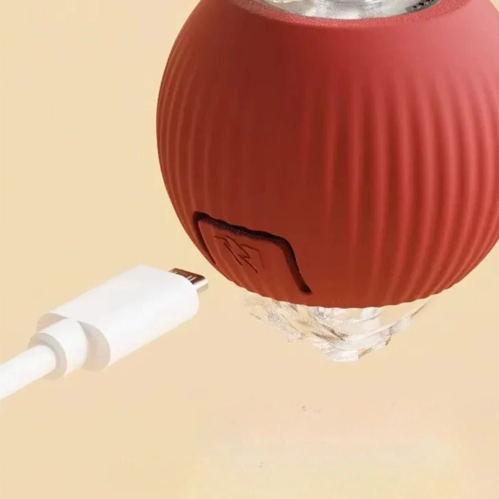 Interactive Rolling Ball with Tail - The Ultimate Fun Toy for Dogs