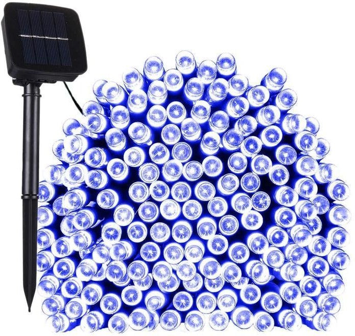 17-Meter 100-LED Solar-Powered Fairy Lights - Eco-Friendly Outdoor String Lights