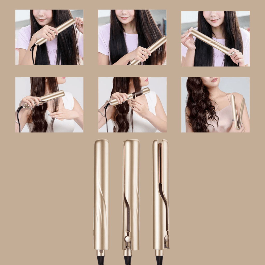 2-in-1 Hairstyler for Quick, Effortless, Salon-Quality Styles