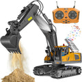 4WD Remote-Control Excavator, Bulldozer & Dump Truck – All-in-One RC Construction Vehicle