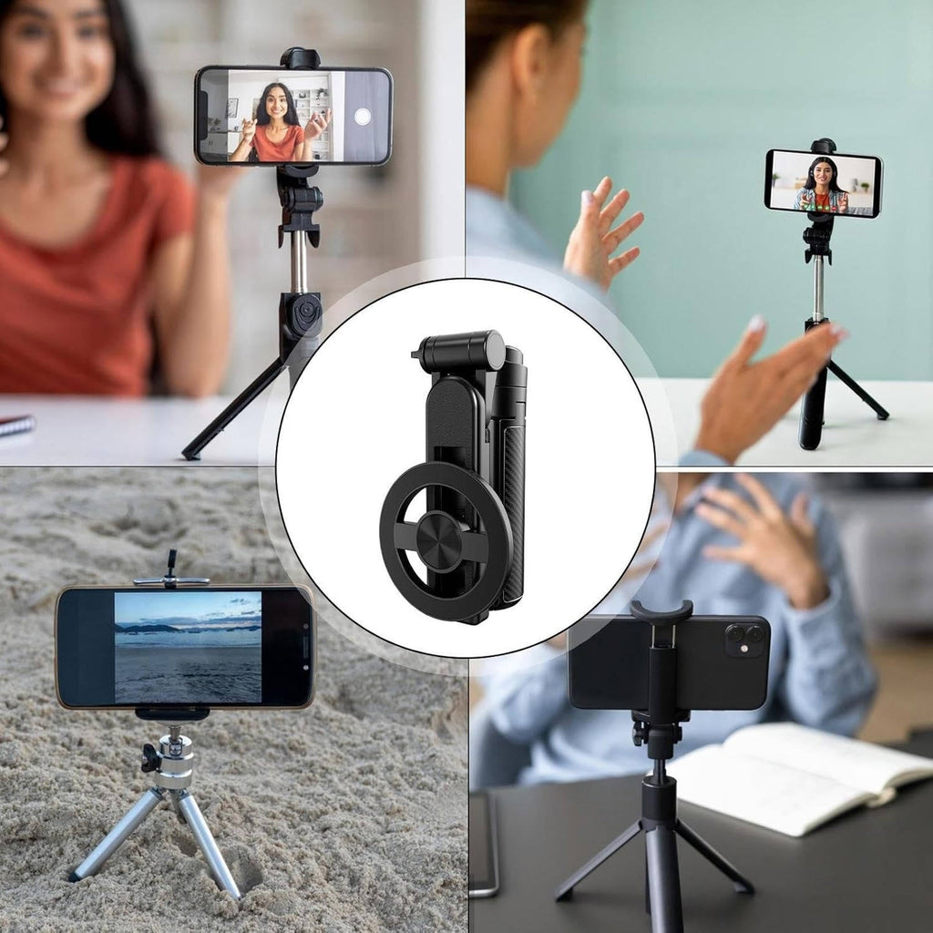 4-in-1 Magnetic Selfie Stick — Versatile, Portable Selfie Tool for Perfect Shots