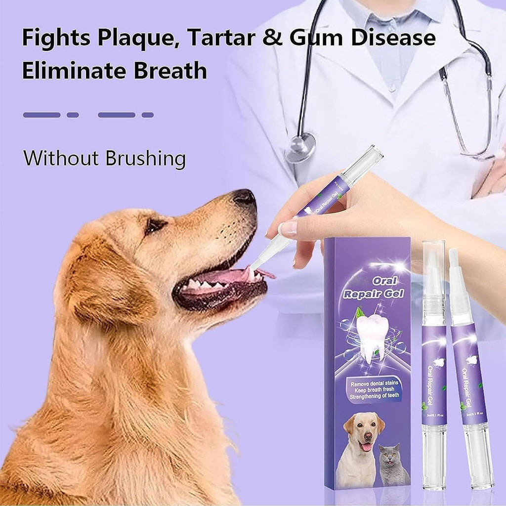 3-Pack Dog Oral Repair Gel
