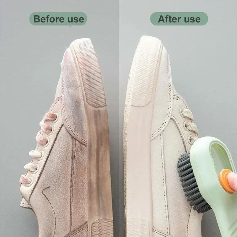 Two-Piece Shoe Cleaning Brush Set – Gentle, Thorough Cleaning for All Footwear