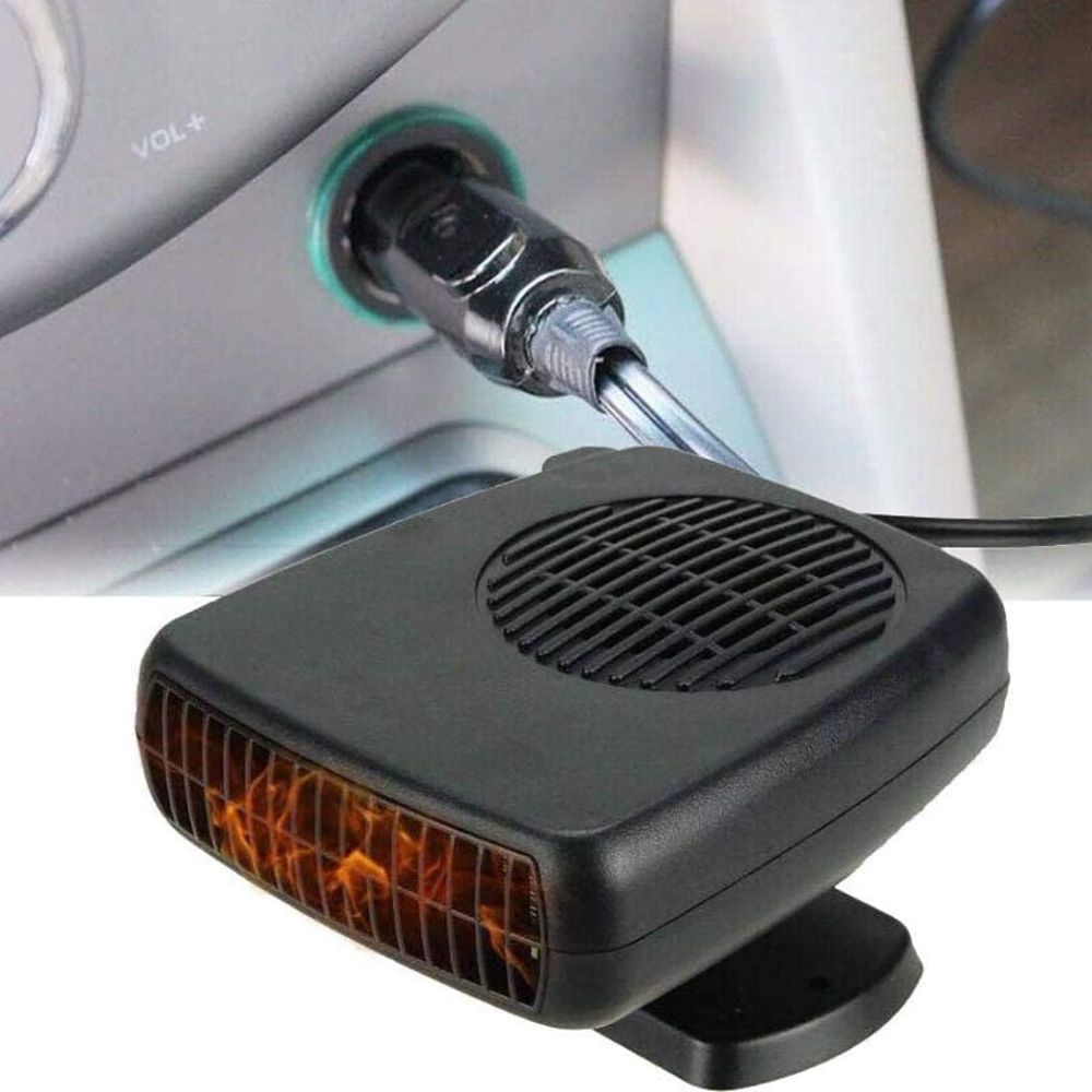 12V Car Heater Fan - Portable Ceramic Auto Heater, 150W/300W for Fast Defrost & Quick Heating