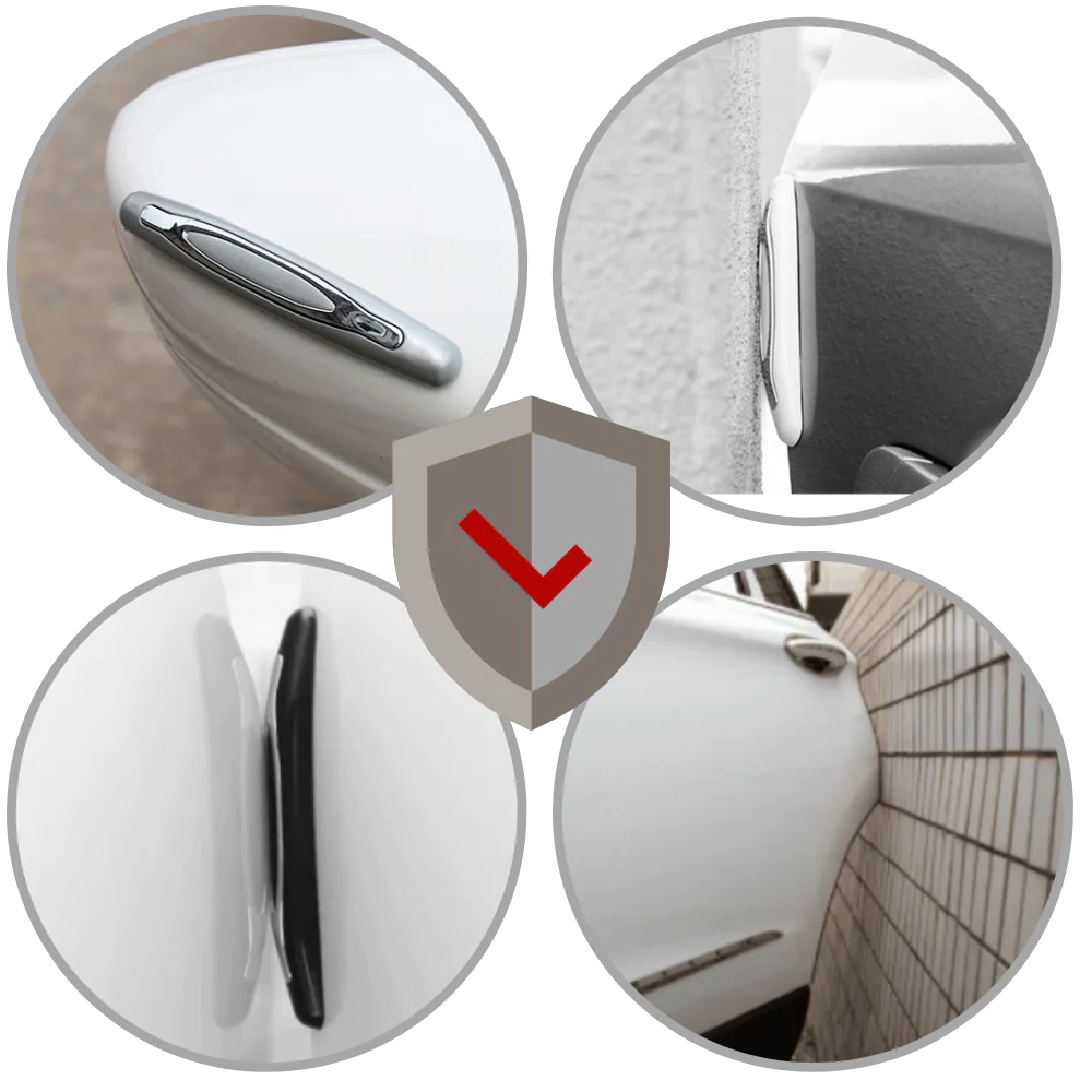4-Pack Car Door Edge Protection Strips