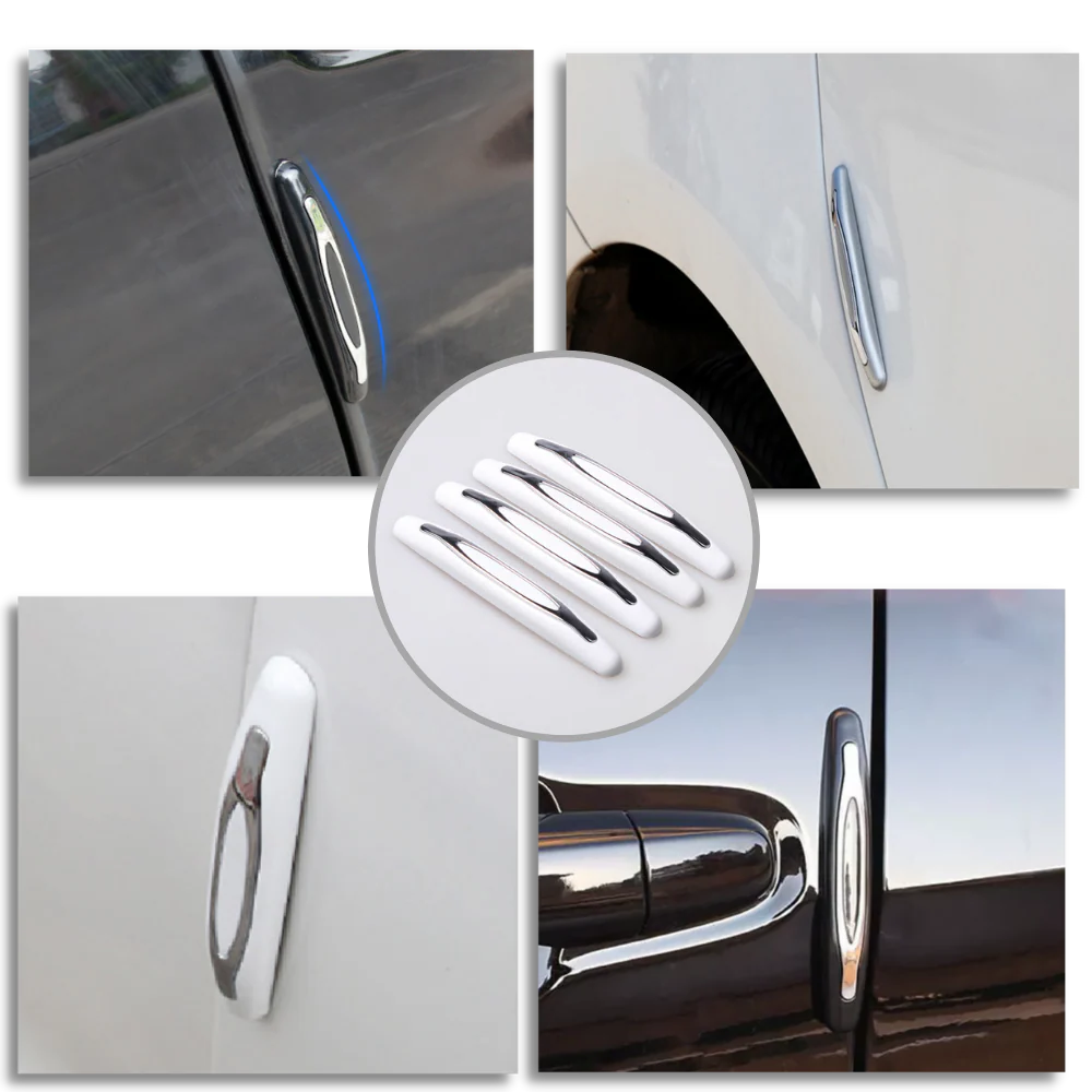 4-Pack Car Door Edge Protection Strips