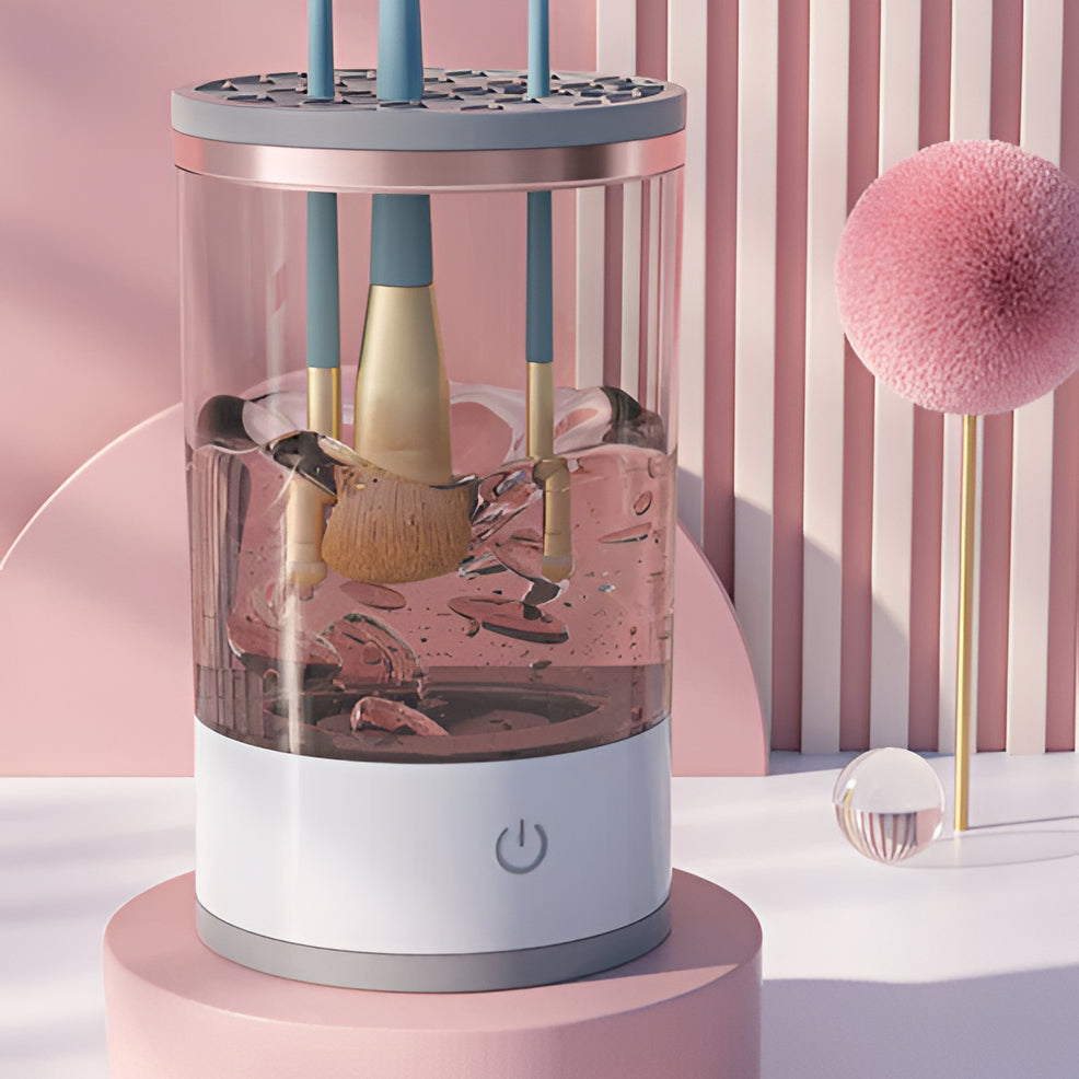 3-in-1 Electric Cosmetic Brush Cleaner Machine — Fast, Gentle Cleaning for All Makeup Brushes