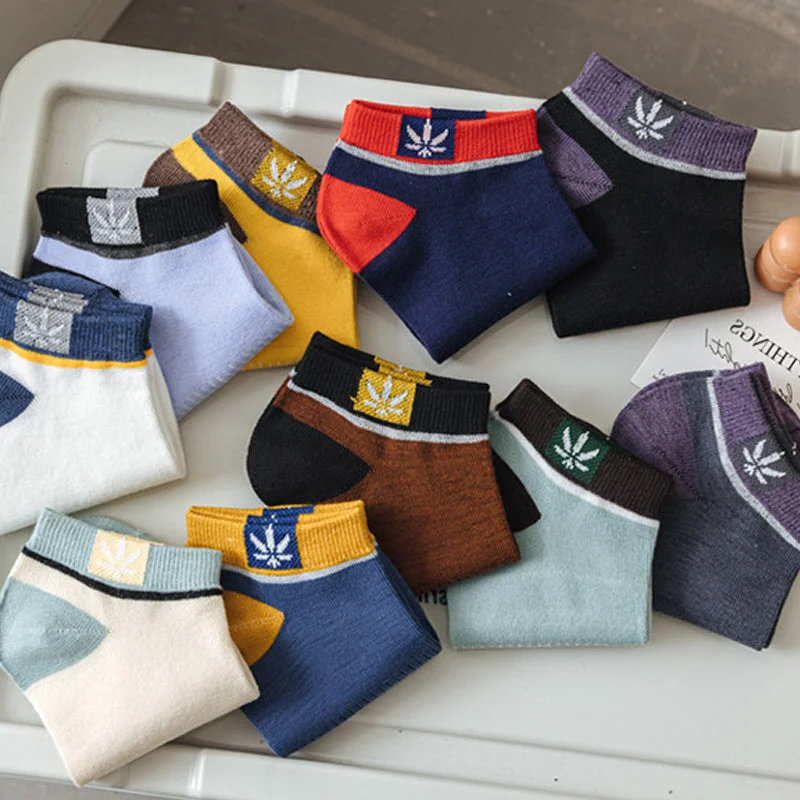 20-Pair Pack: Men's Casual Thin Cotton Sweat-Wicking Low-Cut Ankle Socks