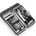 19-in-1 Stainless Steel Manicure Set - Nail Clipper Kit