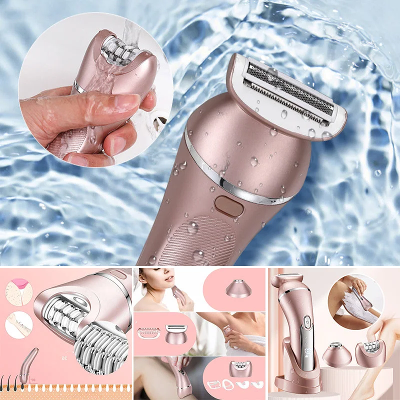 3-in-1 Waterproof Electric Shaver for Women - Smooth, Precise Shaving