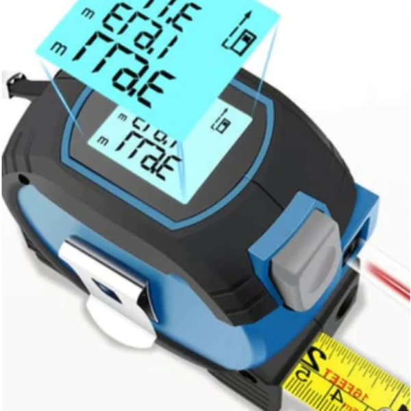 3-in-1 Infrared Laser Tape - Precision Measuring Tool