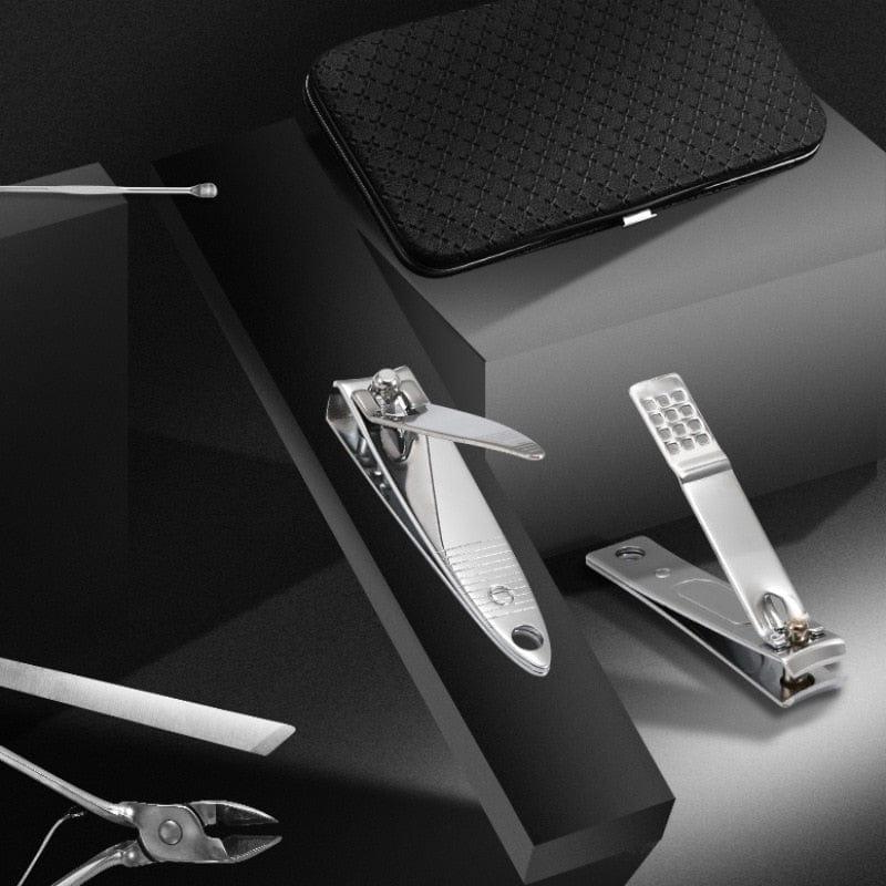 19-in-1 Stainless Steel Manicure Set - Nail Clipper Kit