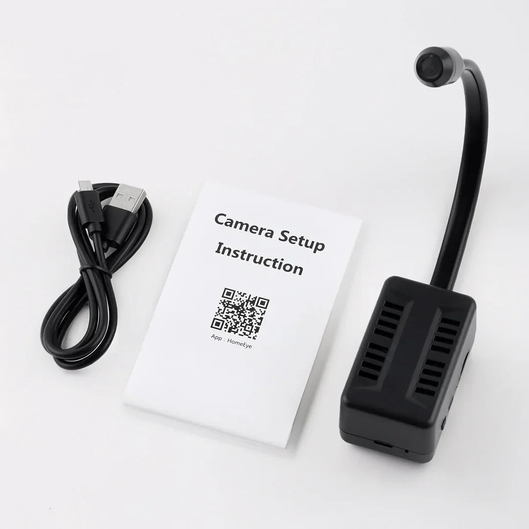 360° Wireless Mini Surveillance Camera - Ultra-Compact, All-Angle Coverage