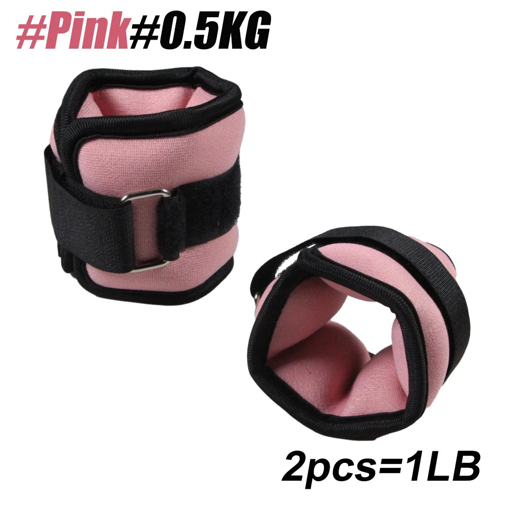 Versatile Adjustable Ankle and Wrist Weights for Customizable Resistance Training