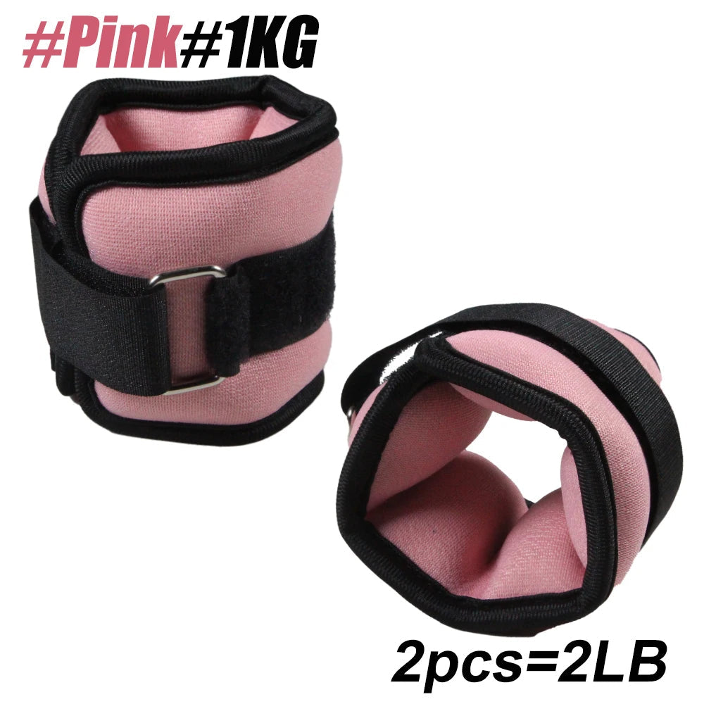 Versatile Adjustable Ankle and Wrist Weights for Customizable Resistance Training